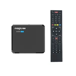 Magcisee C500 PRO hyhird android 9 dvb 8k satélite tv box soporte s2x + atsc + t2 con La s905x3 chip android 8k dvb s2