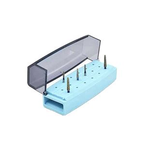 Boîte d'instruments dentaires en caoutchouc de silicone pour fraises de polissage, porte-boîte de désinfection dentaire à bas prix - Product Image 1