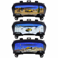 Tableau de bord LCD 12,3 pouces pour voiture, compteur de vitesse numérique, système Linux, odomètre pour Ford Ranger Everest 2016-2021