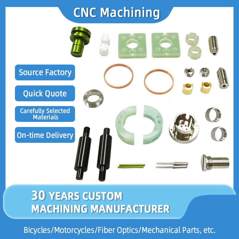 Cnc Machining Manufacturing Aluminum Steel Copper Prototype Parts Small Batch Production Custom Industrial Hardware Components