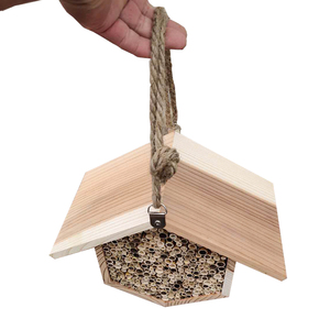 Casa de Abejas de Madera Personalizada de Fábrica, Hotel para Insectos, Casas de Abejas para el Jardín, Caja de Abejas de Madera - Product Image 5