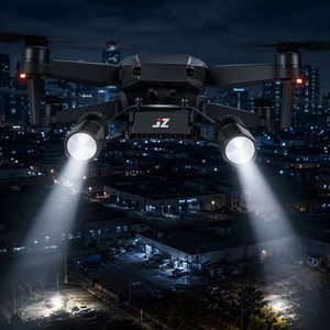 ไฟฉายค้นหาสำหรับโดรน JZ T30 <span class=keywords><strong>30W</strong></span> LED น้ำหนักเบาพิเศษ 114 กรัม ปรับโฟกัสได้ 14 องศา ระยะส่อง 150 เมตร แกนกันสั่นเดี่ยว 3E 3T บินกลางคืนได้ CN - Product Image 2