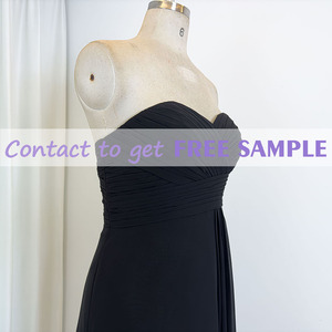 Teeniee - Vestido de noiva formal preto com alça removível para mulheres, vestido elegante de baile para festas, novidade da moda - Product Image 3