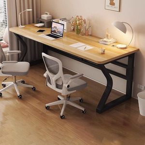 Nhà Máy Tùy Chỉnh Bằng Gỗ Văn Phòng Bảng Đơn Giản Hai-Người Bàn Máy Tính Cho Công Việc Gia Đình Hình Chữ Nhật Học Tập Bàn Bán Buôn - Product Image 5