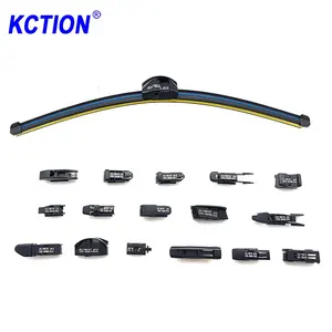 KCTION Grosir Kualitas Terbaik Pisau Wiper Multifungsi dengan 16 Adaptor Wiper Kaca Depan Pisau Wiper Aksesoris Eksterior