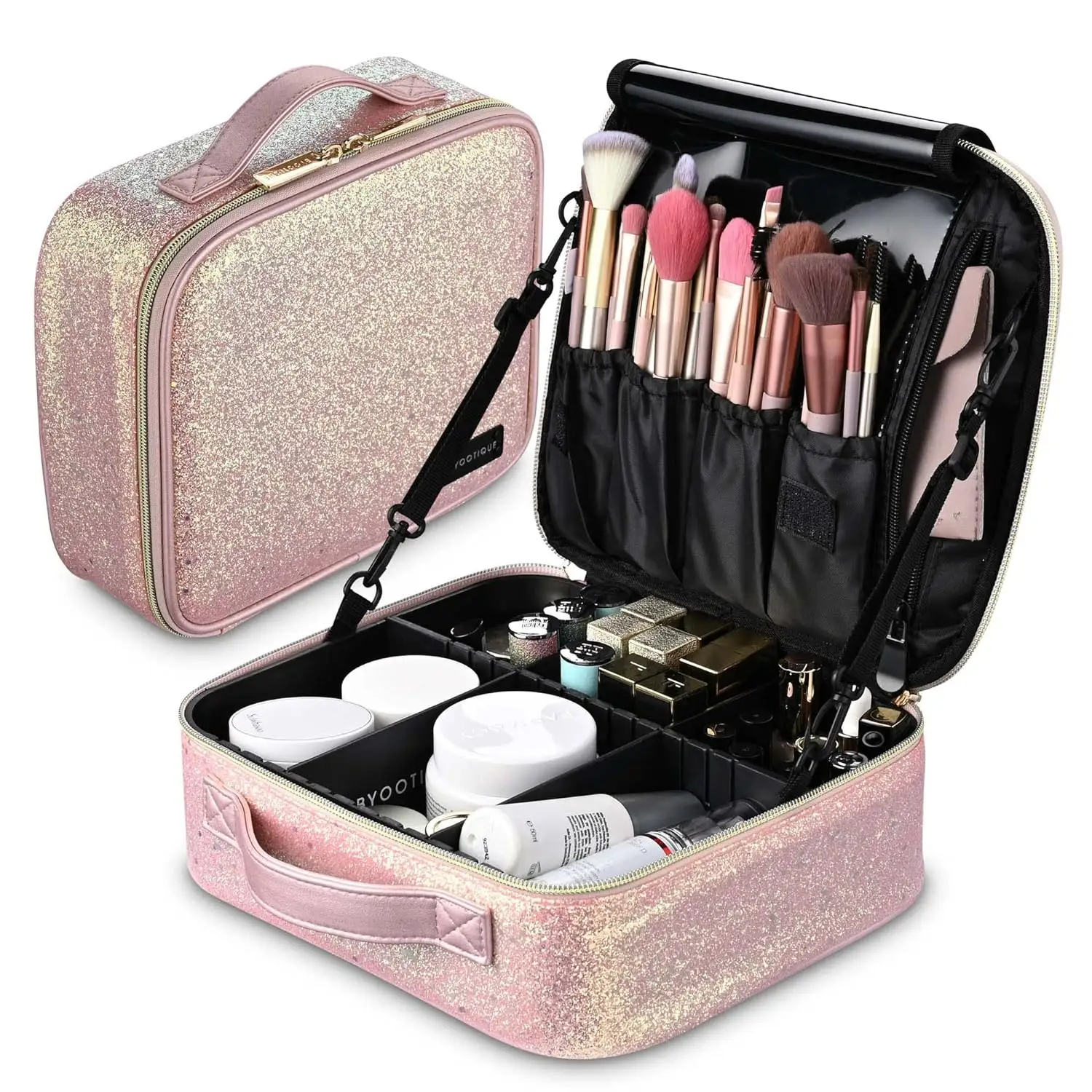 reißverschluss-reise-toilettenbeutel professionelle kosmetiktasche pvc wasserdicht werbe-kosmetiktasche ästhetische makeup-pinsel taschenetui