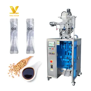 High Speed Round Corner Packet Liquid Soy Sauce Stick Sachet Filling Packaging Machine