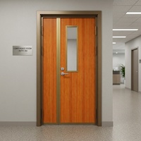Portes de classe scolaire en bois au design moderne et personnalisé, avec fenêtres en verre – Dernières tendances, prix compétitifs
