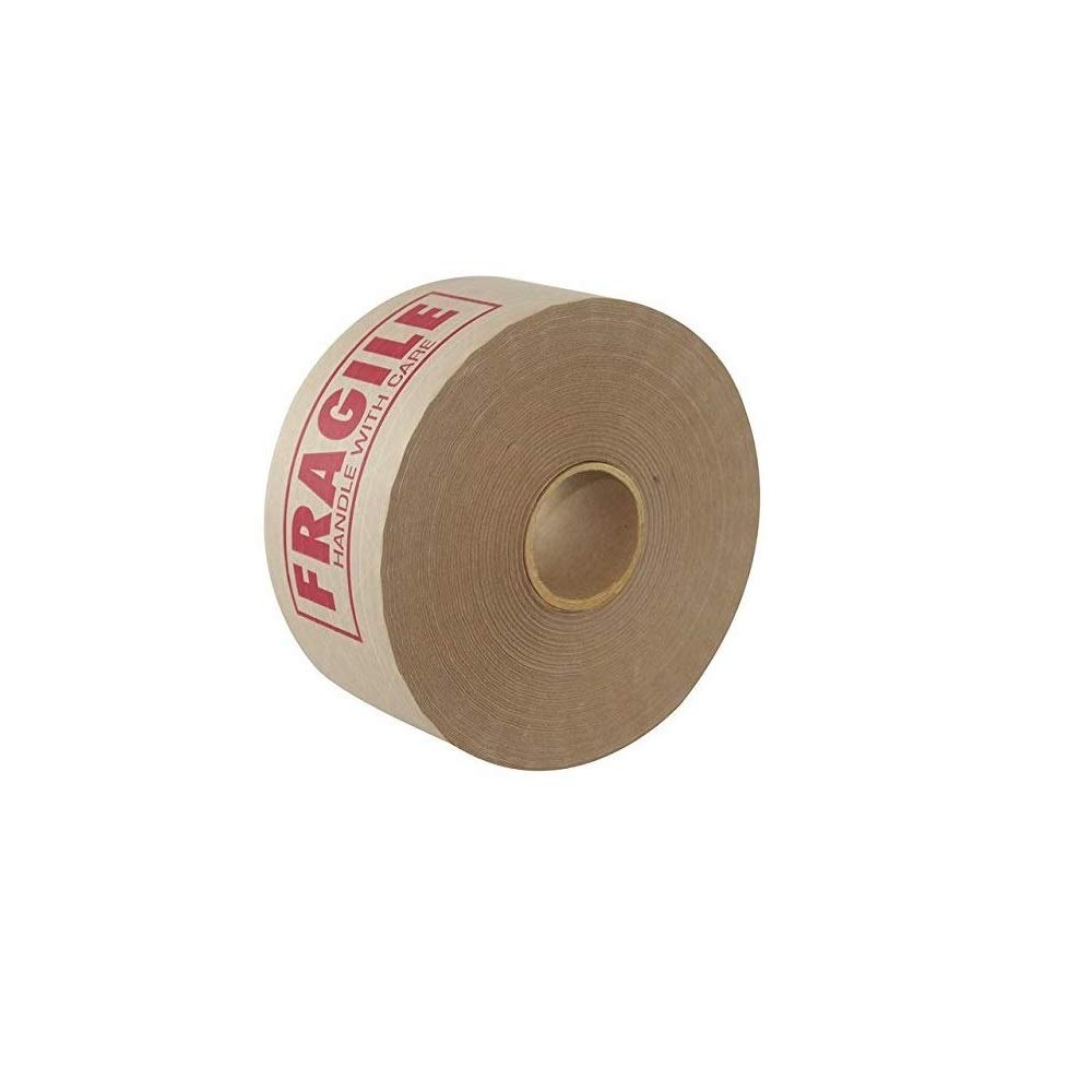 Custom Hot-selling Self-adhesive Single Sided Reinforced Kraft Paper Tape Water Activated Acrylic Recyclable Waterproof Carton