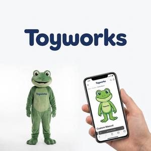 Costume da Mascotte Personalizzato a Forma di <span class=keywords><strong>Rana</strong></span> <span class=keywords><strong>Verde</strong></span> con Logo Stampato sul Petto per Attività Ambientali e Passeggiate nei Parchi - Product Image 1