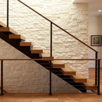 VIKO Rampe de câble d'escalier Mono Stringer en bois de chêne américain