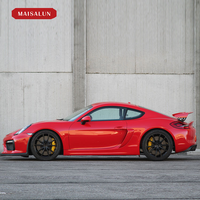 Kit de conversion GT 4 pour Porsche Cayman 987, kit carrosserie en fibre de verre, pare-chocs, spoiler, capots moteur, pièces automobiles, kit voiture 987.2/987.1