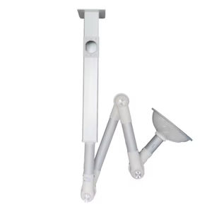 Bras d'extraction de fumée flexible universel en aluminium Little Hood Lab, montage au plafond, réglable, en acier inoxydable 304, pour panneau - Product Image 2