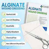 Pansement en alginate ELAIMEI, antibactérien, super absorbant, soin des plaies, pansement en alginate pour les plaies de pression au pied