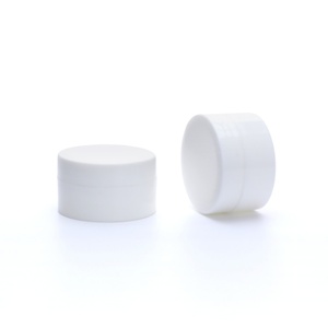 Vente en gros de pots cosmétiques ronds blancs personnalisés en plastique avec couvercle à vis, vides, pour crème corporelle, crème de jour, crème de nuit - Product Image 6