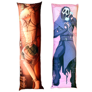 Dakimakura — oreiller traversin personnalisé, coussin traversin et canapé, matière à 2 voies, animé, - Product Image 5