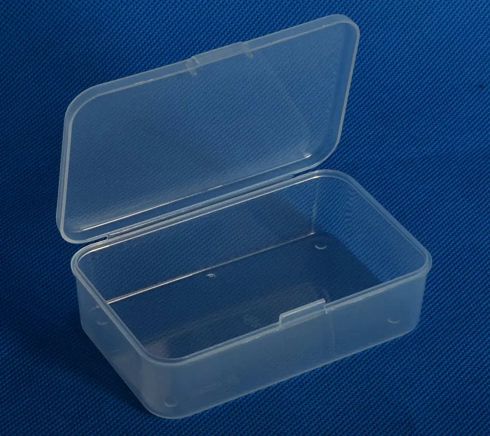 Plastic Transparent Empty Tool Box Plastic Storage Box