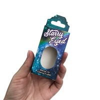 Boîte en papier Kraft biodégradable pour lentilles de Contact personnalisées, boîte d'emballage en carton de luxe pour affichage de dessin animé