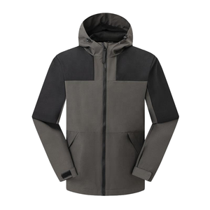 Chaqueta con Capucha para Deportes de Montaña y Senderismo en la Nieve, Cortavientos de Secado Rápido, con Fibra de Bambú y Algodón Repujado - Product Image 1