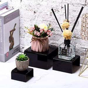 Présentoir écologique Riser acrylique noir pour <span class=keywords><strong>bijoux</strong></span> Food Collections <span class=keywords><strong>Action</strong></span> Statue Stand Display - Product Image 4