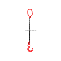 Sangle de levage en chaîne noire de qualité 80 G80 et 100 G100