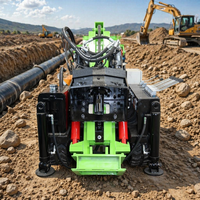 Foreuse DTH portable robuste pour puits d'eau, machine de forage à marteau DTH pour roches dures