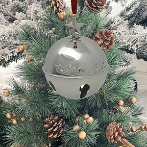 ระฆังเงินประจำปีของประดับต้นคริสต์มา<span class=keywords><strong>ส</strong></span>แ<span class=keywords><strong>ล</strong></span>ะของที่ระลึกวันหยุดที่มีรูปทรง<span class=keywords><strong>ล</strong></span>ูกบอ<span class=keywords><strong>ล</strong></span> - Product Image 6