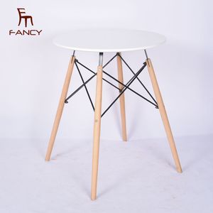 Langfang Fantasia moderna mobili di qualità del hign MDF Tavolo Da Pranzo Bianco per la vendita - Product Image 1