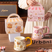 Tasses irrégulières en céramique et porcelaine, fabrication OEM et ODM, motifs, couleurs, logos et emballages personnalisés disponibles