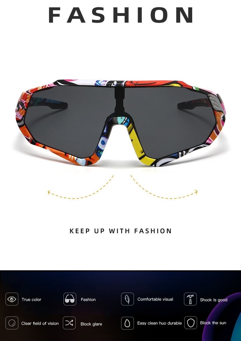 Wholesale Oakly Design High Quality New Outdoor Cycling Riding Driving Eyewear Windproof Sports Sunglasses