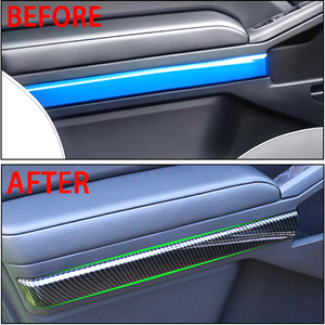 Etiqueta engomada del coche decoración <span class=keywords><strong>molduras</strong></span> <span class=keywords><strong>de</strong></span> puerta interior embellecedor protección Interior Kits <span class=keywords><strong>para</strong></span> Toyota Tacoma 2024-2025 - Product Image 6