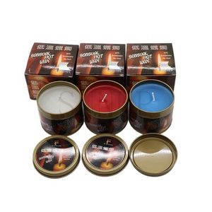 Caja Personalizada Gratis - Juegos Eróticos para Adultos BDSM, Vela Erótica de Cera Caliente, <span class=keywords><strong>Velas</strong></span> de Masaje de Baja Temperatura con Lata Metálica - Product Image 2