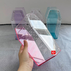 Hábitat de Acrílico para Arañas Saltadoras, Recinto Versátil para Reptiles, Terrario Transparente para Insectos, para Arañas, <span class=keywords><strong>Tarántulas</strong></span>, Geckos - Product Image 6