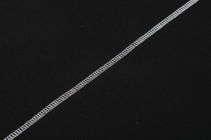 Ropa de mujer Camisa de costilla de mujer Casual Spandex Textil suave Cuello redondo Negro Estilo ajustado - Product Image 4