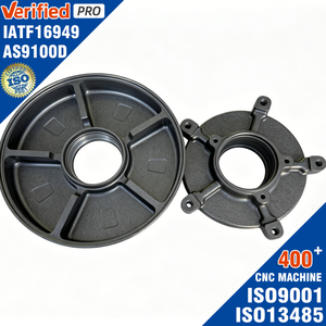 Parti in Alluminio Lavorate a CNC, Servizi di Lavorazione CNC, Sabbiatura Alluminio CNC, Coperchio Motore TGP, Componenti Motore Lavorati - Product Image 1