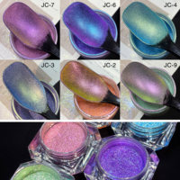 Pigment de changement de couleur multi-chrome en vrac caméléon poudre de pigment de fard à paupières