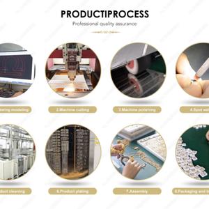 Collar de Girasol con Cadena Chapada en Oro de 18k Personalizado para Mujer, Cadenas de Acero Inoxidable a Bajo Precio al por Mayor - Product Image 3