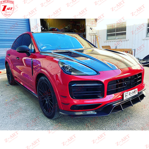 Z-ART 9Y0 Kit de carrosserie en fibre de carbone sèche pour <span class=keywords><strong>Porsche</strong></span> <span class=keywords><strong>Cayenne</strong></span> 2018 + Kit aérodynamique en fibre de carbone pour <span class=keywords><strong>Porsche</strong></span> 9Y0 Kit en fibre de carbone sèche - Product Image 6