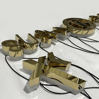 Machine de cintrage d'acrylique pour enseignes lumineuses 3D vintage personnalisées à halo inversé, avec source de lumière à module LED, pour la décoration