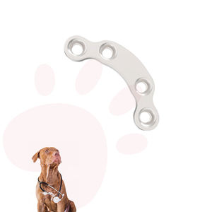 Harga pabrik bedah ortopedi 2.4mm penguncian asetabular pelat implan hewan implan Titanium murni - Product Image 1