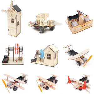 Kit de Ciencia STEM 3D de Madera para Armar, Juguete Educativo con Energía Solar para Niños - Product Image 3