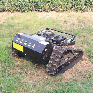 Tondeuse à gazon agricole de haute qualité, intelligente, télécommandée, sur chenilles, avec hauteur de coupe réglable - Product Image 4