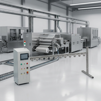 Ligne de production automatique de revêtement en poudre par ultrasons rouleau-à-roule pour verre, moteur et revêtement de catalyseur de membrane échangeuse d'anions (AEM)
