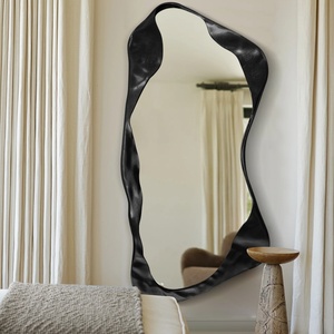 Specchio da Parete a Figura Intera per <span class=keywords><strong>Ingresso</strong></span> Casa di Lusso Moderno <span class=keywords><strong>con</strong></span> Design Irregolare, Vendita Diretta dalla Fabbrica - Product Image 6