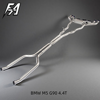 Système d'échappement Cat-back haute performance en acier inoxydable 304 pour BMW M5 G90 S68 4.4T 2025