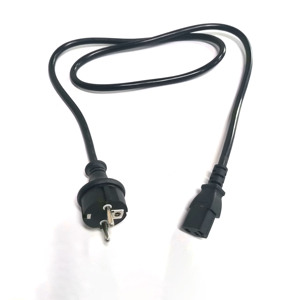 Câble d'alimentation personnalisable 1,5 m 1,8 m noir de haute qualité EU vers C13 C7 C5 avec cuivre pour ordinateur portable et ordinateur de bureau - Product Image 2