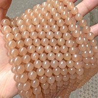 Perles de jade Hetian à eau claire rose Lotus optimisées Accessoires de bijoux de bricolage-Perles en vrac semi-finies Perles de pierre