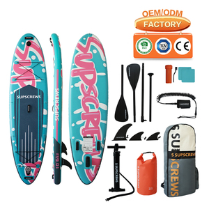 Planche de paddle gonflable rigide 15 PSI pour le touring <span class=keywords><strong>SUP</strong></span> avec support pour caméra d'action et valve en caoutchouc - Product Image 1