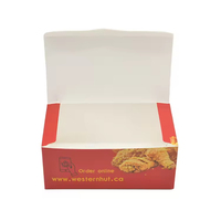 Boîte à emporter pour hamburgers, frites, sushis, en papier kraft écologique, matériaux recyclés, pour l'emballage de la livraison de restauration rapide