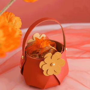 حقائب هدايا الزفاف للضيف ، حقيبة تغليف جلدية لحديثي الولادة ، صندوق هدايا لحفلات الزفاف ، حقائب توزيع صغيرة للحفلات - Product Image 4